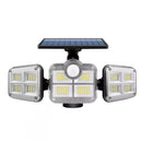 Refletor Led Solar Com 3 Cabeças 800W - PowerLight