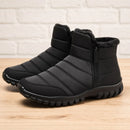 Bota Masculino de Neve com Zíper - Impermeável, Antiderrapante e Quente para Inverno